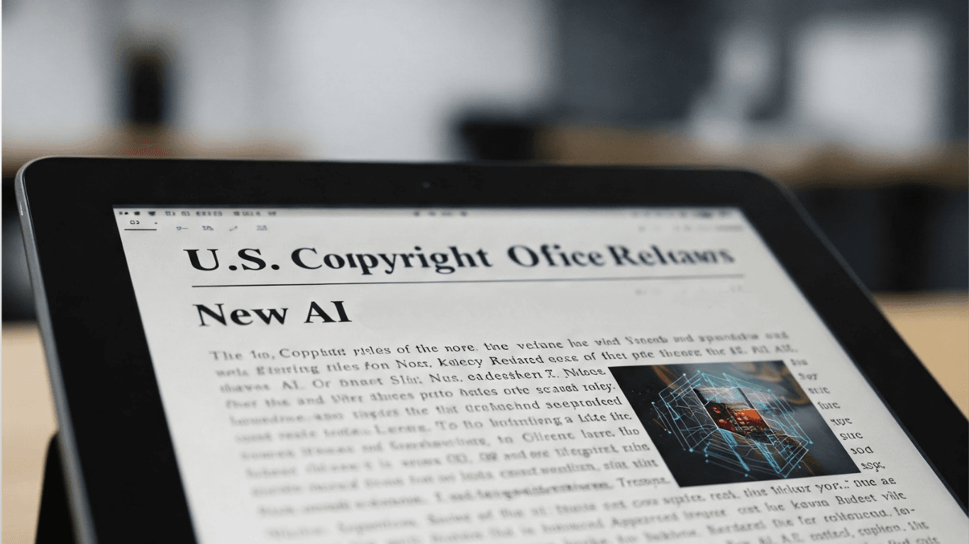 The U.S. Copyright Office just dropped new rules for AI-generated work.